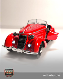 ماکت ماشین فلزی آئودی رودستر 1936 (Audi Roadster) - مقیاس 1:43