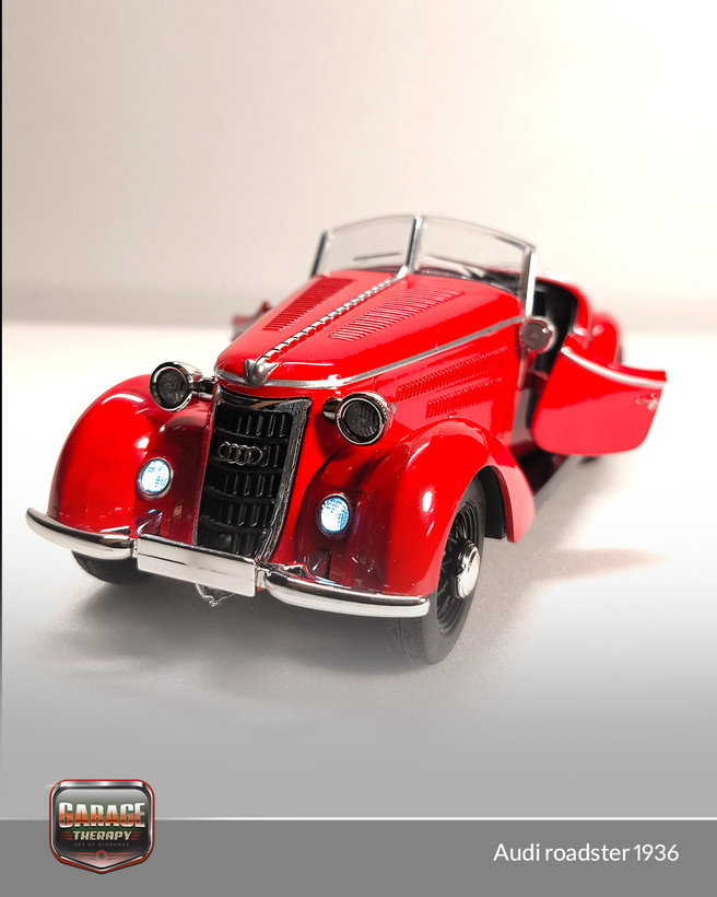 ماشین فلزی audi roadster 1936